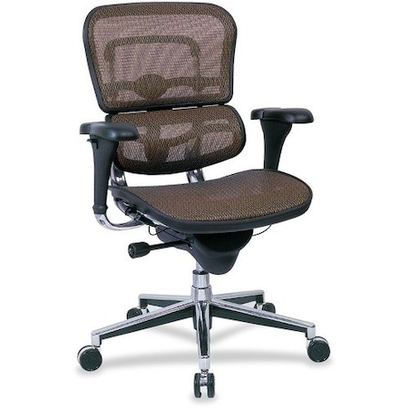 Eurotech - The Raynor Group Chair, Ergohuman Mid-Back, 26-1/2inWx29inDx52inH, Orange EUTME8ERGLOKM13